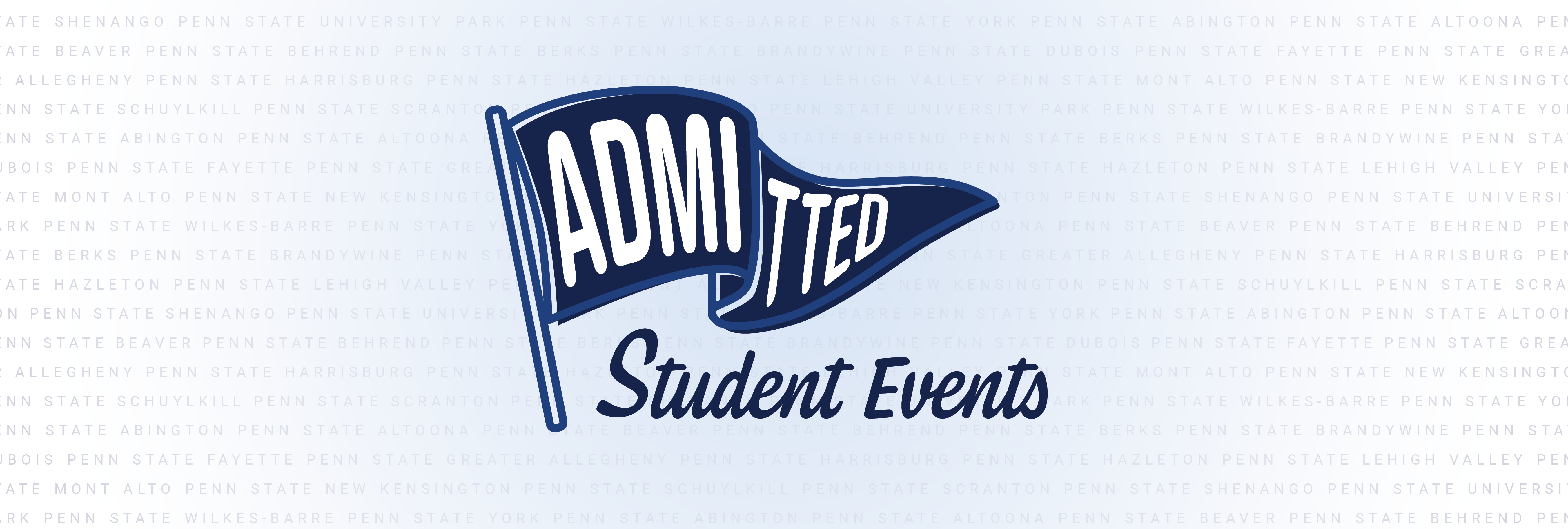 Penn State Admitted Student Events